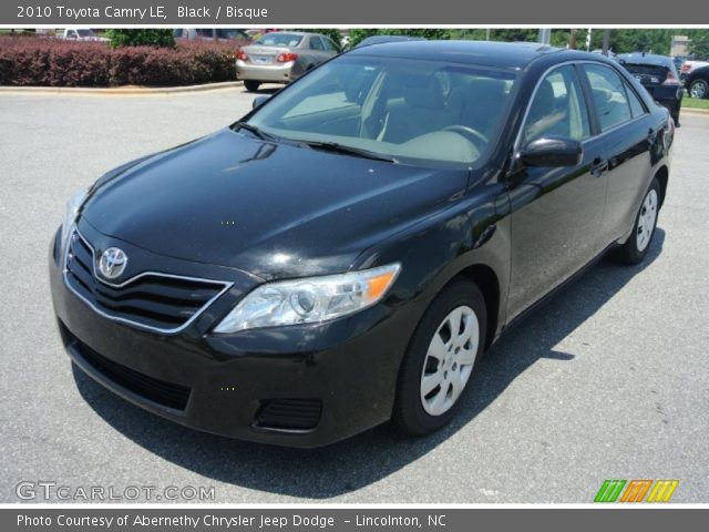 2010 Toyota Camry LE in Black