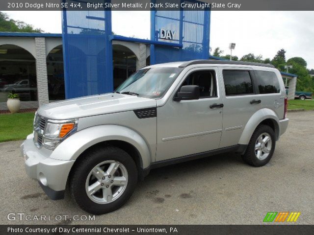 2010 Dodge Nitro SE 4x4 in Bright Silver Metallic