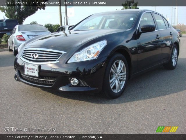 2012 Infiniti G 37 Journey Sedan in Black Obsidian