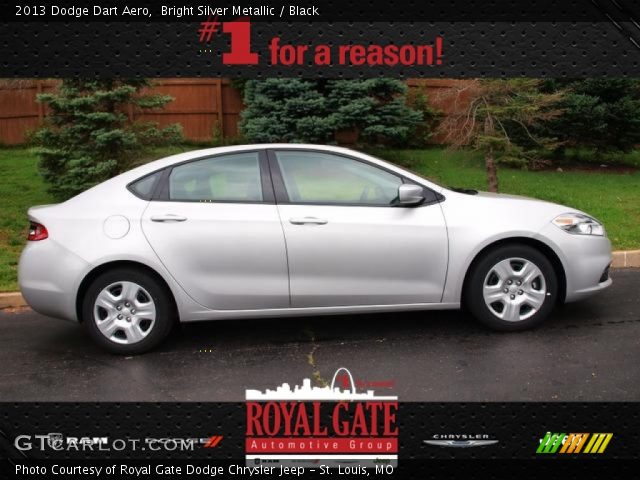 2013 Dodge Dart Aero in Bright Silver Metallic