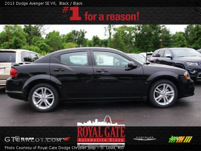 2013 Dodge Avenger SE V6 in Black