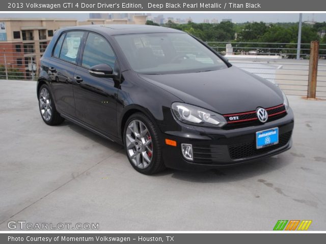 2013 Volkswagen GTI 4 Door Driver's Edition in Deep Black Pearl Metallic