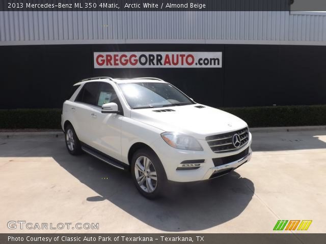 2013 Mercedes-Benz ML 350 4Matic in Arctic White
