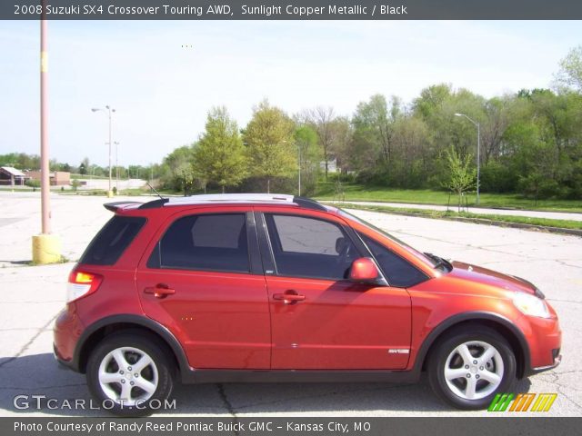 2008 Suzuki SX4 Crossover Touring AWD in Sunlight Copper Metallic