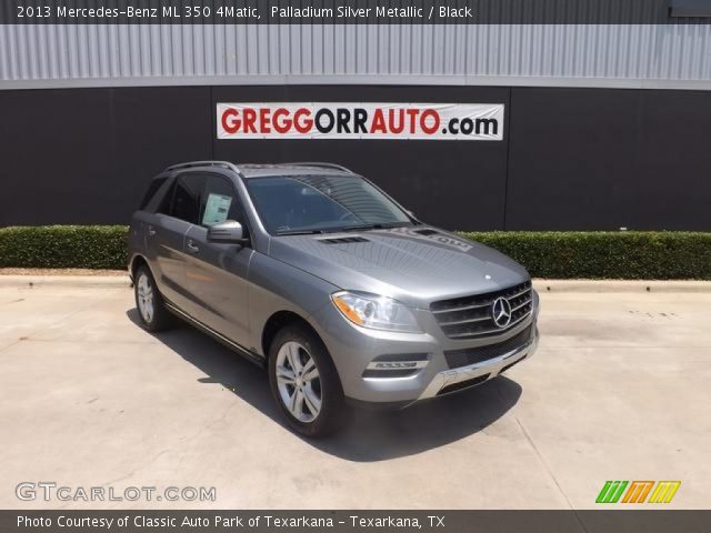 2013 Mercedes-Benz ML 350 4Matic in Palladium Silver Metallic