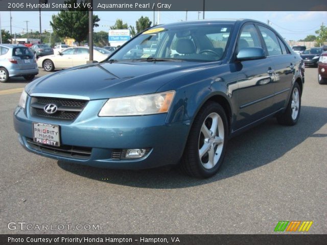 2006 Hyundai Sonata LX V6 in Aquamarine Pearl