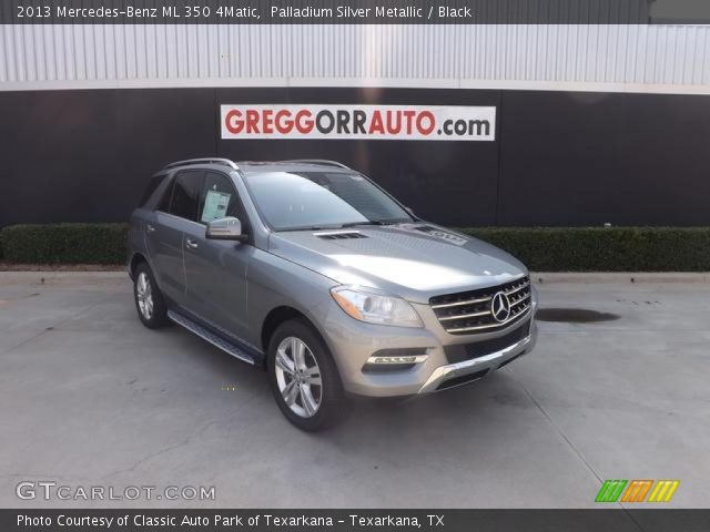 2013 Mercedes-Benz ML 350 4Matic in Palladium Silver Metallic