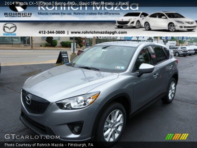 2014 Mazda CX-5 Grand Touring AWD in Liquid Silver Metallic