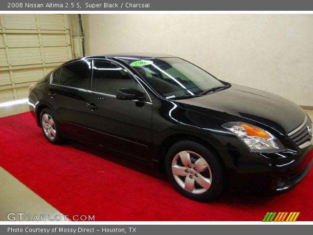 2008 Nissan Altima 2.5 S in Super Black