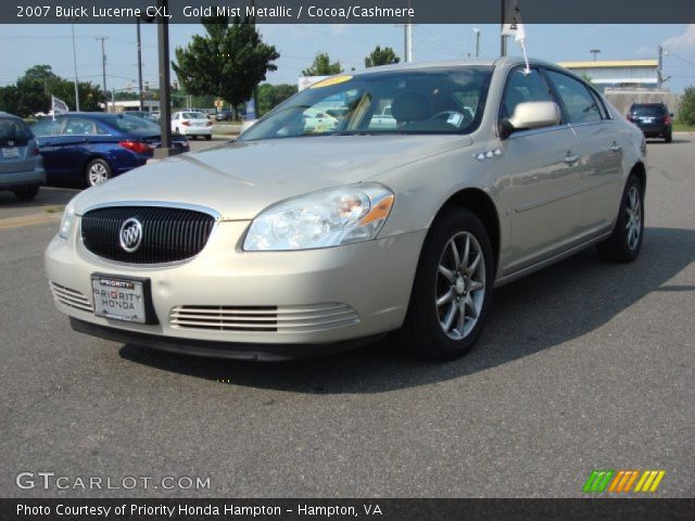2007 Buick Lucerne CXL in Gold Mist Metallic