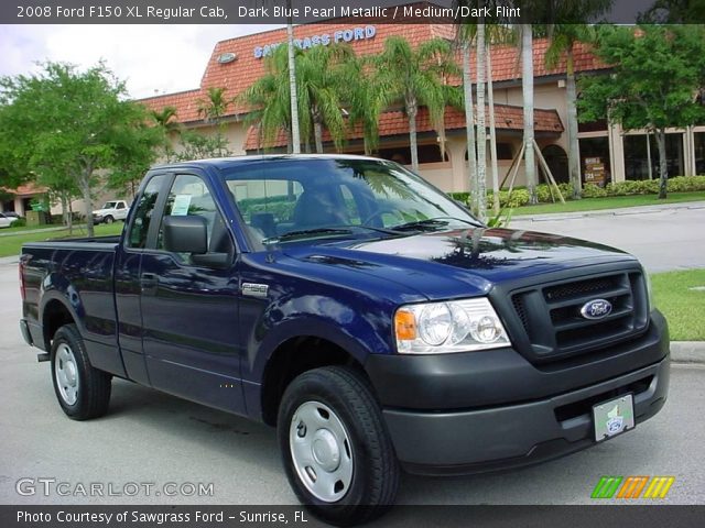 2008 Ford F150 XL Regular Cab in Dark Blue Pearl Metallic