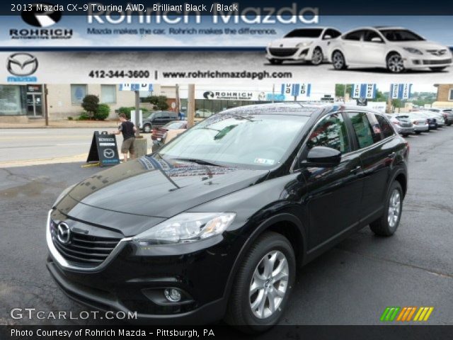 2013 Mazda CX-9 Touring AWD in Brilliant Black