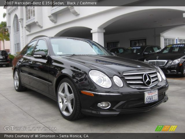 2007 Mercedes-Benz E 350 Sedan in Black