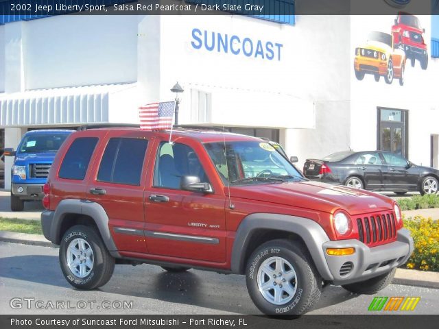 2002 Jeep Liberty Sport in Salsa Red Pearlcoat
