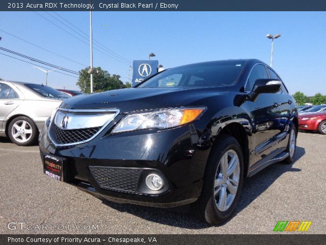 2013 Acura RDX Technology in Crystal Black Pearl