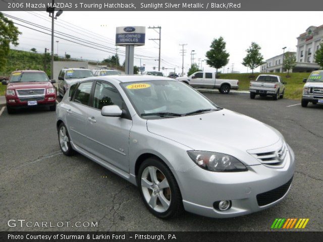 2006 Mazda MAZDA3 s Touring Hatchback in Sunlight Silver Metallic