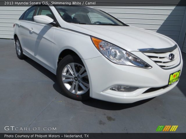2013 Hyundai Sonata GLS in Shimmering White