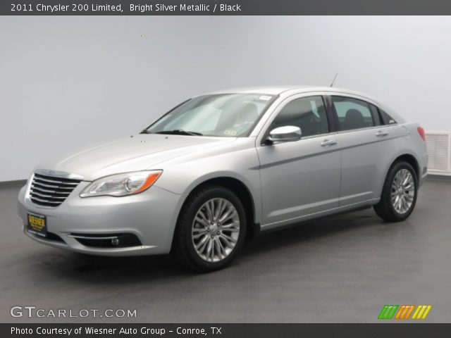 2011 Chrysler 200 Limited in Bright Silver Metallic