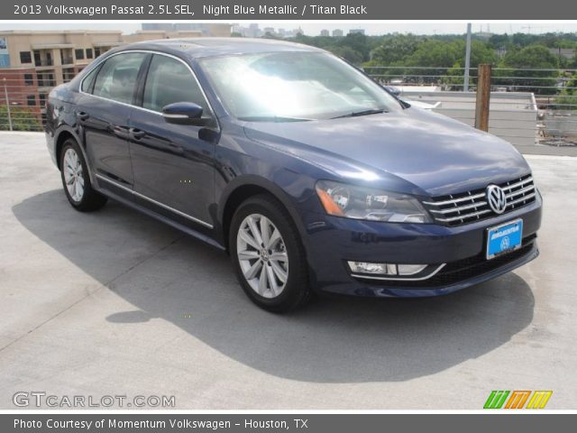 2013 Volkswagen Passat 2.5L SEL in Night Blue Metallic