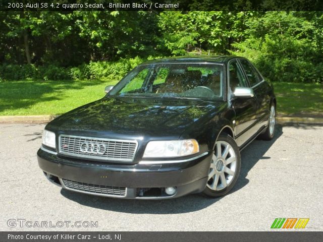 2003 Audi S8 4.2 quattro Sedan in Brilliant Black