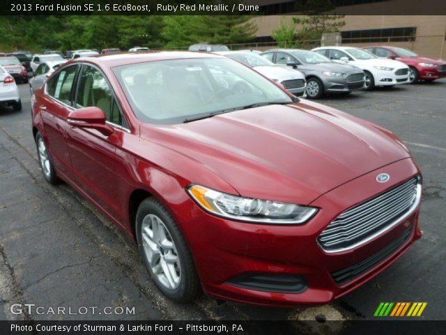 2013 Ford Fusion SE 1.6 EcoBoost in Ruby Red Metallic