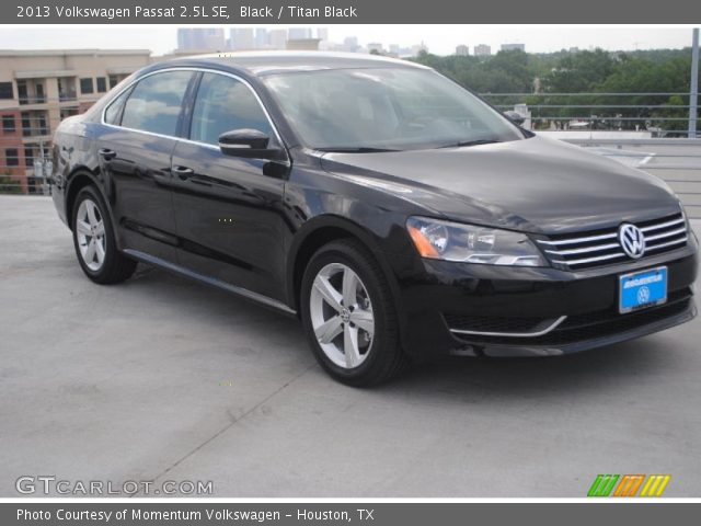 2013 Volkswagen Passat 2.5L SE in Black