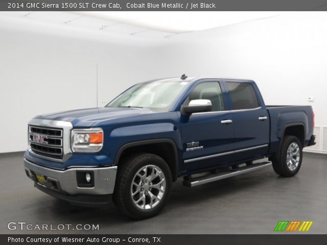 2014 GMC Sierra 1500 SLT Crew Cab in Cobalt Blue Metallic