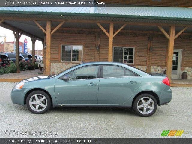 2009 Pontiac G6 GT Sedan in Silver Green Metallic