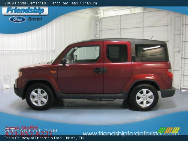 2009 Honda Element EX in Tango Red Pearl