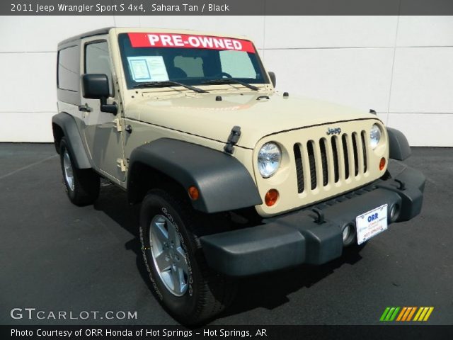 2011 Jeep Wrangler Sport S 4x4 in Sahara Tan
