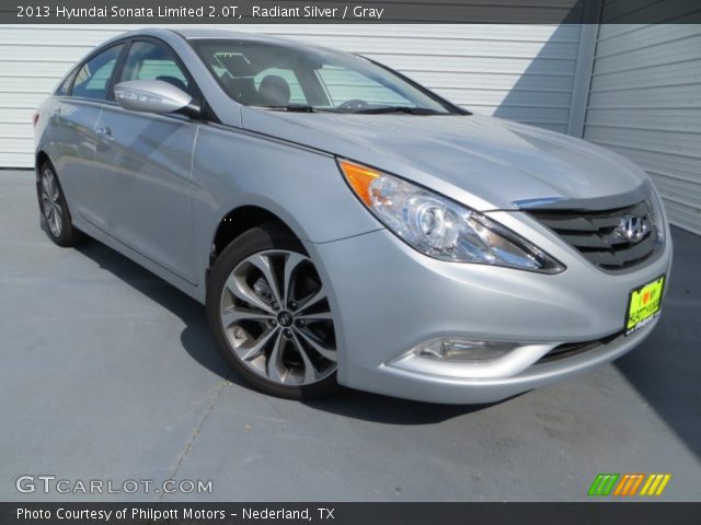 2013 Hyundai Sonata Limited 2.0T in Radiant Silver