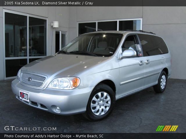 2005 Kia Sedona LX in Diamond Silver Metallic