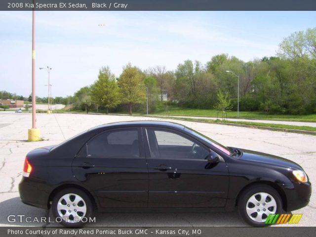 2008 Kia Spectra EX Sedan in Black