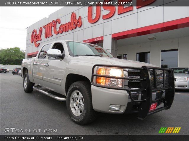 2008 Chevrolet Silverado 1500 LT Crew Cab in Silver Birch Metallic