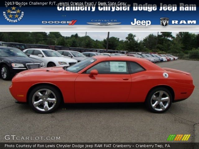 2013 Dodge Challenger R/T in Hemi Orange Pearl