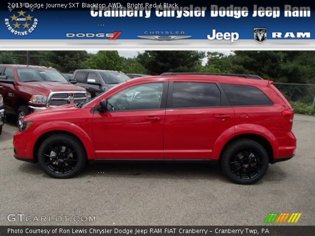2013 Dodge Journey SXT Blacktop AWD in Bright Red