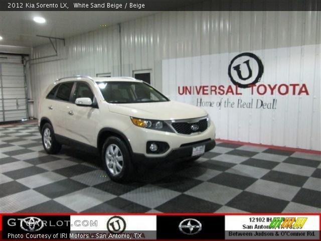 2012 Kia Sorento LX in White Sand Beige