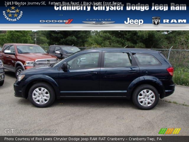 2013 Dodge Journey SE in Fathom Blue Pearl