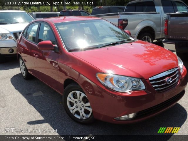 2010 Hyundai Elantra GLS in Apple Red Pearl