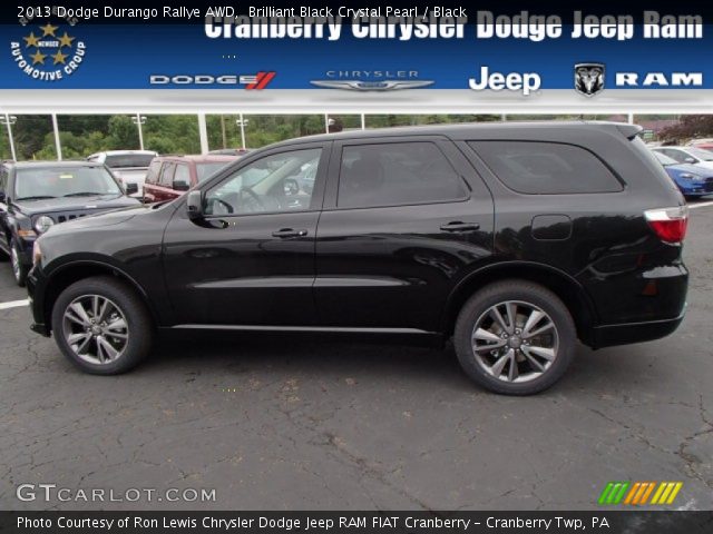 2013 Dodge Durango Rallye AWD in Brilliant Black Crystal Pearl