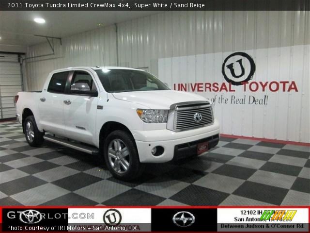 2011 Toyota Tundra Limited CrewMax 4x4 in Super White