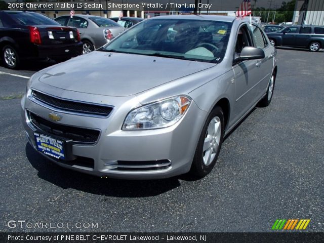 2008 Chevrolet Malibu LS Sedan in Silverstone Metallic