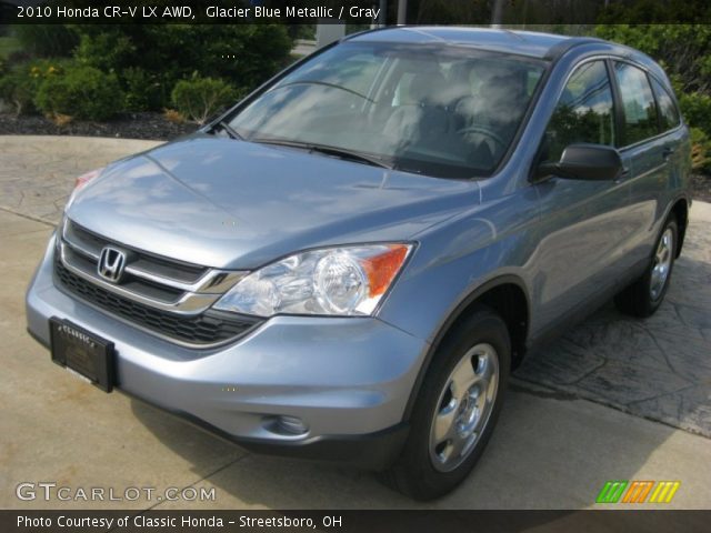 2010 Honda CR-V LX AWD in Glacier Blue Metallic