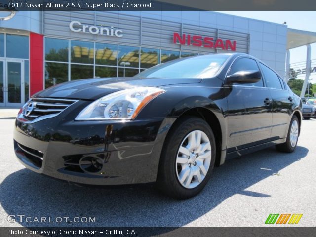2012 Nissan Altima 2.5 S in Super Black