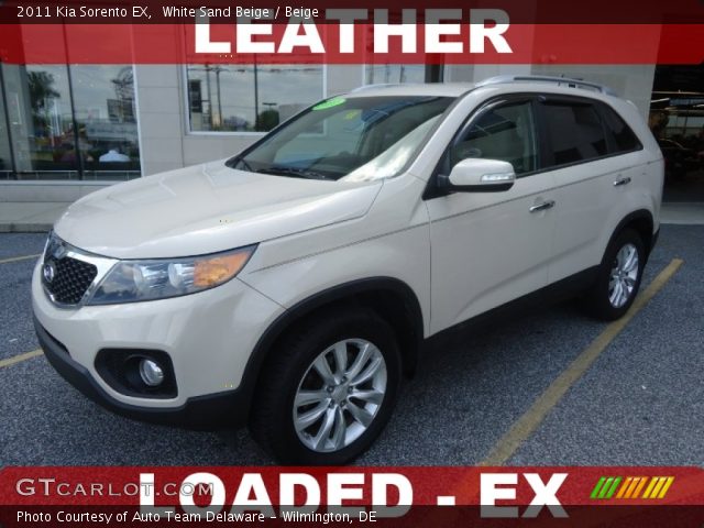 2011 Kia Sorento EX in White Sand Beige