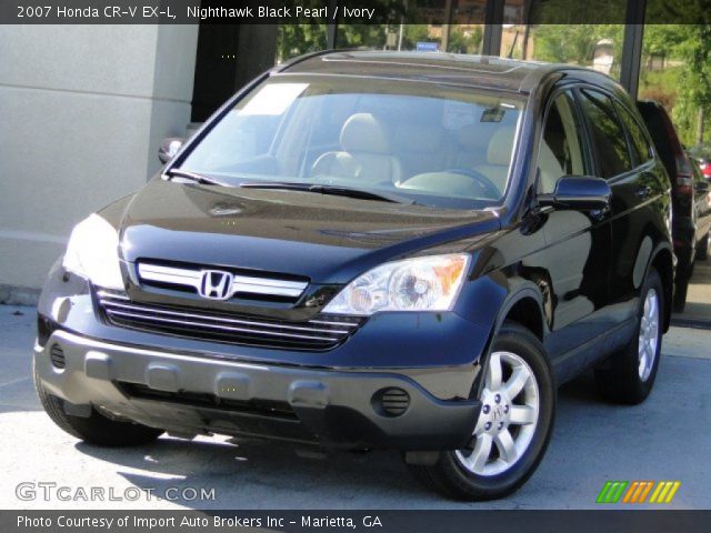 2007 Honda CR-V EX-L in Nighthawk Black Pearl