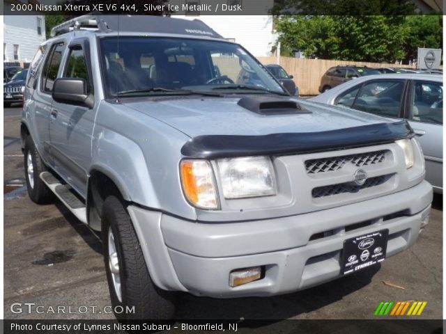 2000 Nissan Xterra XE V6 4x4 in Silver Ice Metallic