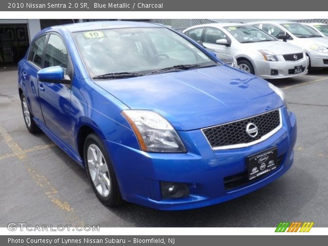 2010 Nissan Sentra 2.0 SR in Blue Metallic