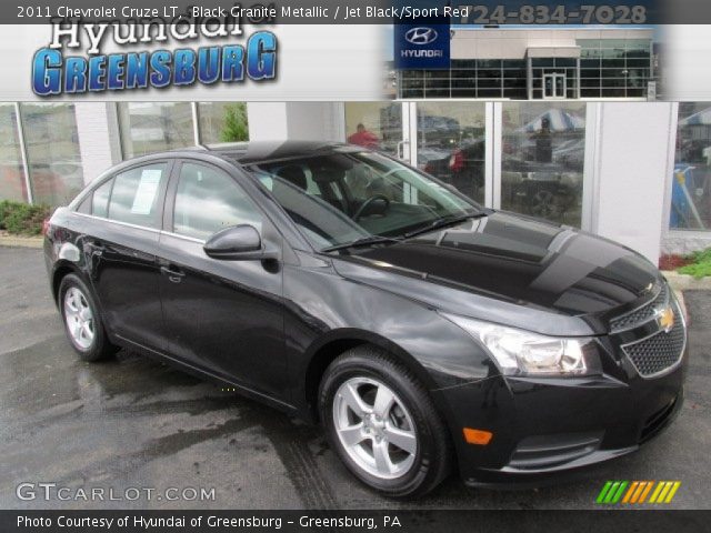2011 Chevrolet Cruze LT in Black Granite Metallic