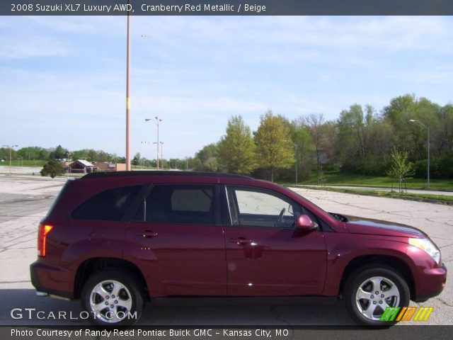 2008 Suzuki XL7 Luxury AWD in Cranberry Red Metallic